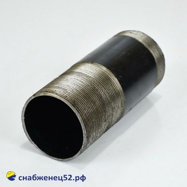 Сгон стальной для трубы ВГП ду 65 (ЭСВ 76 мм)